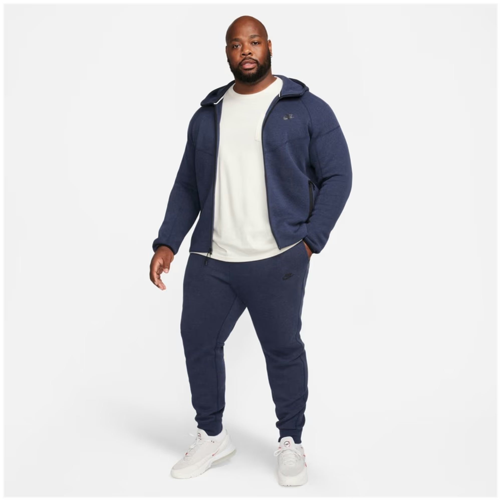 Nike Sportswear Tech Fleece Windrunner Zip Hoodie Obsidian
