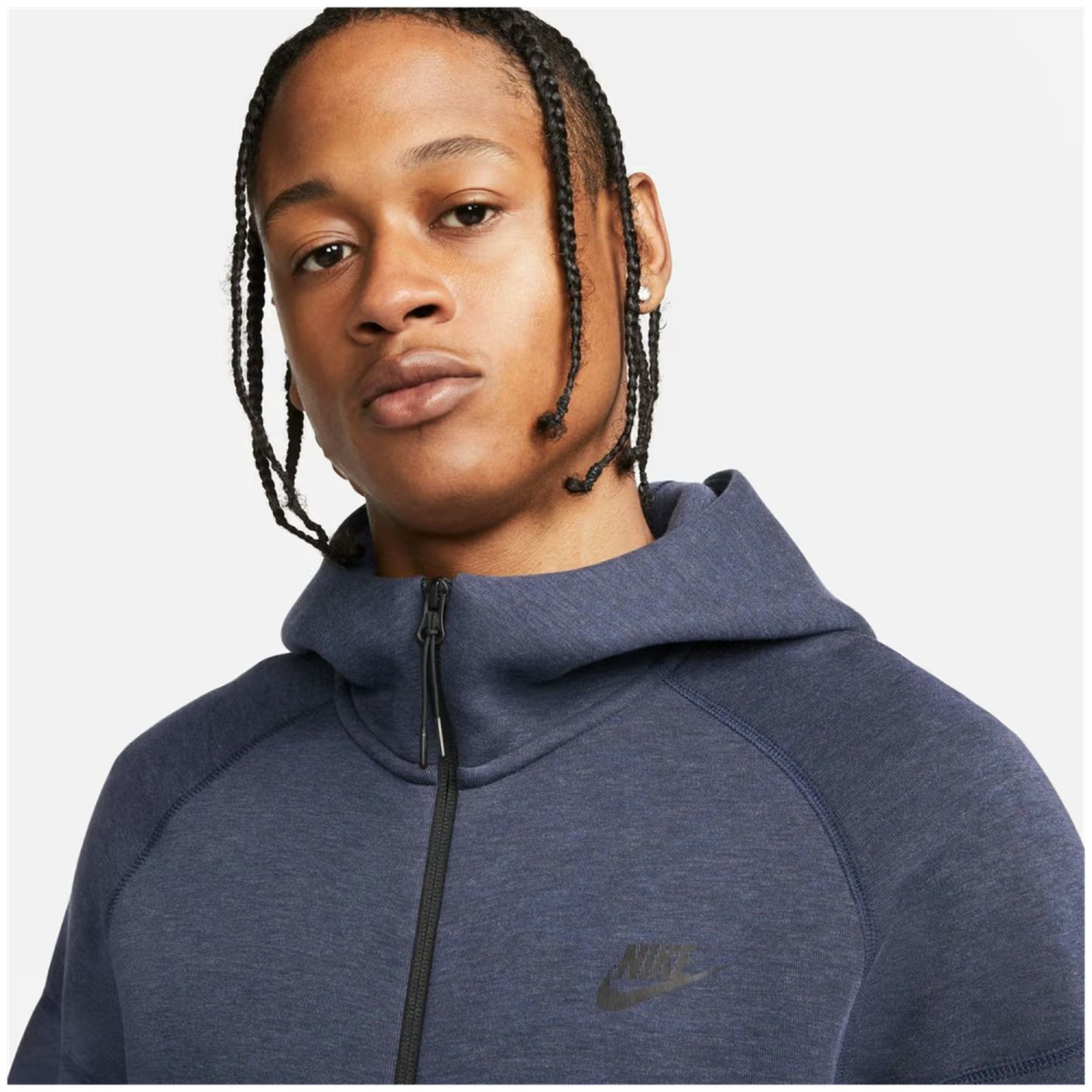Nike Sportswear Tech Fleece Windrunner Zip Hoodie Obsidian