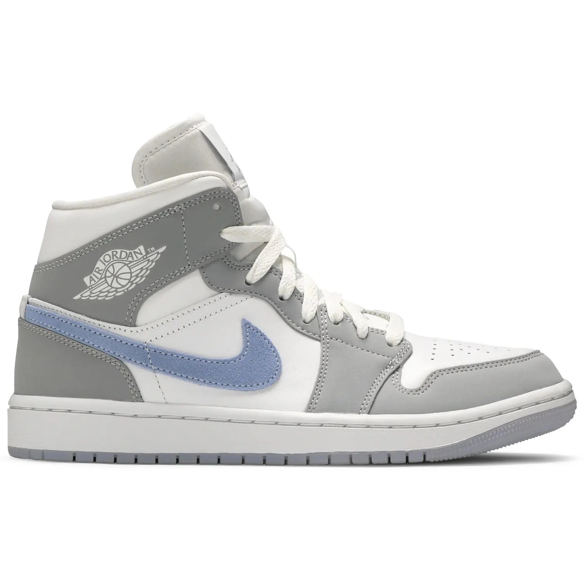 Jordan 1 Mid W Wolf Grey Aluminum