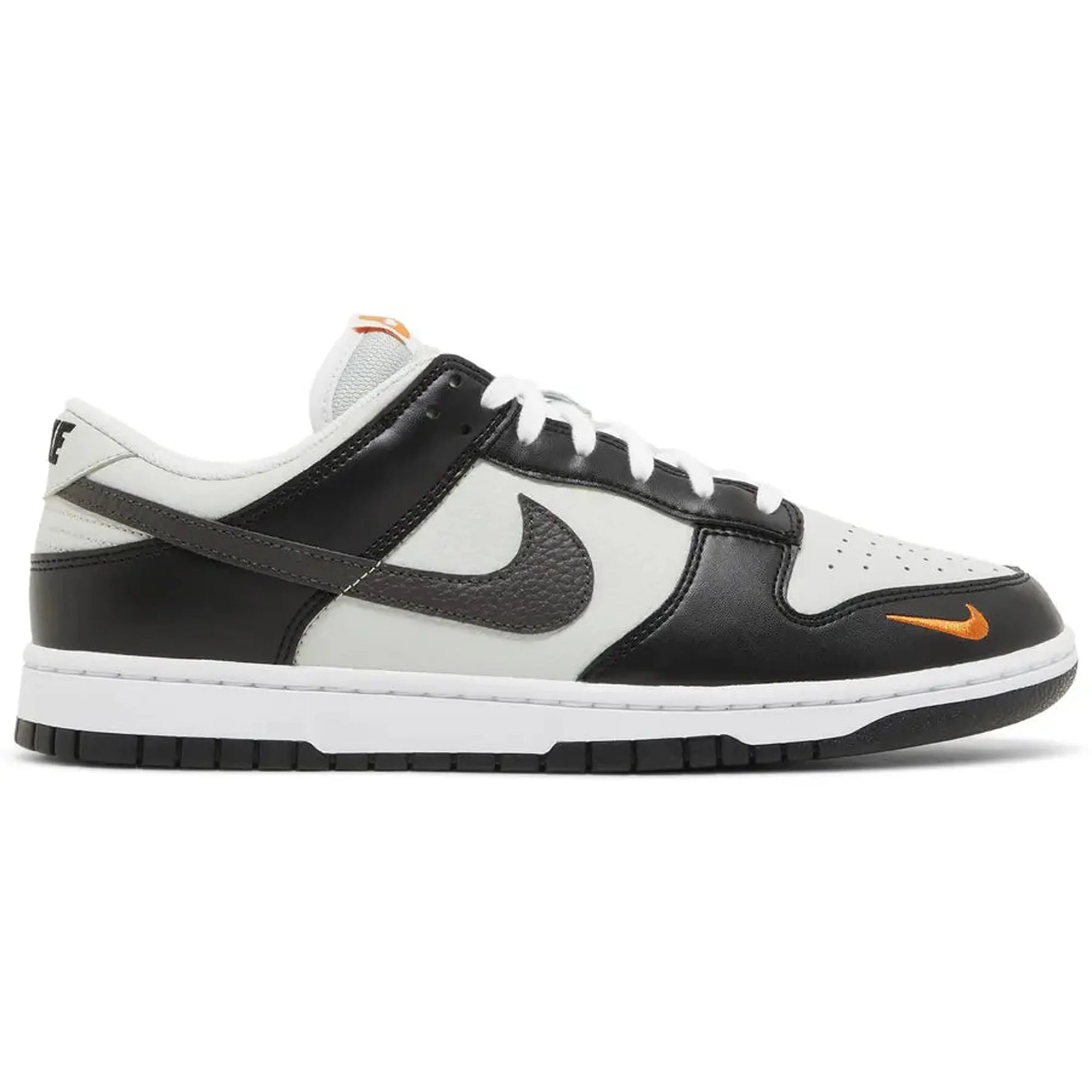 Nike Dunk Low Mini Swoosh Black Total Orange