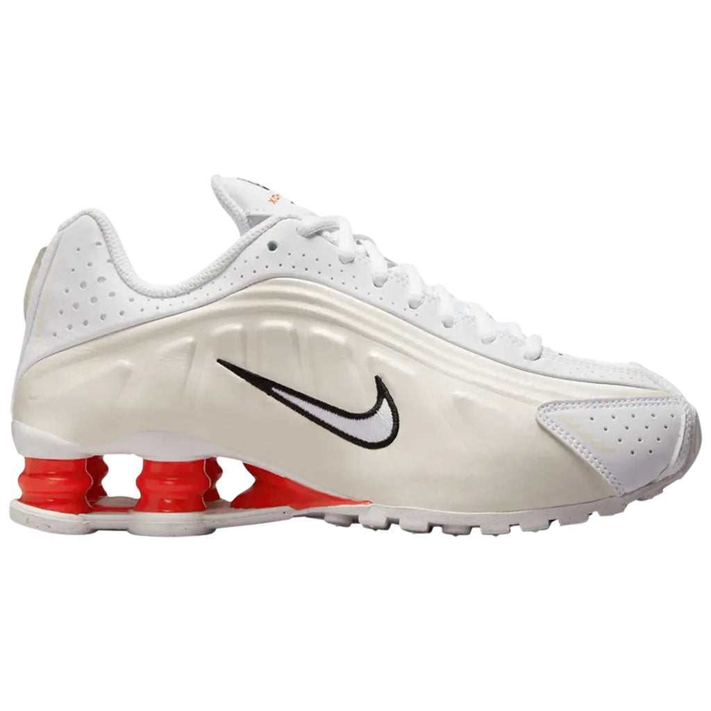 Nike Shox R4 GS White Phantom Red