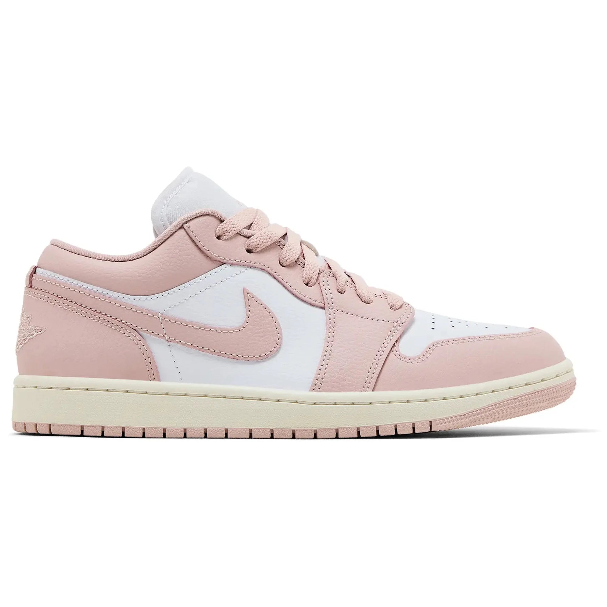 Jordan 1 Low W White Pink Oxford
