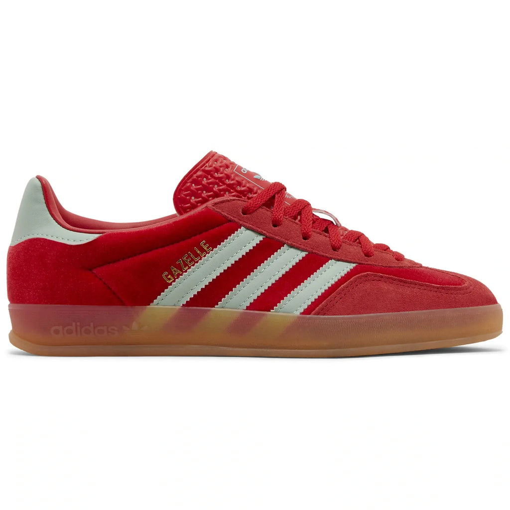 Adidas Gazelle Indoor W Better Scarlet Hazy Green