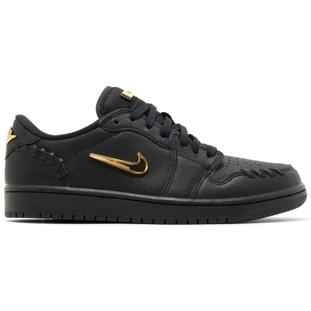 Jordan 1 Low W Method of Make Black Metallic Gold