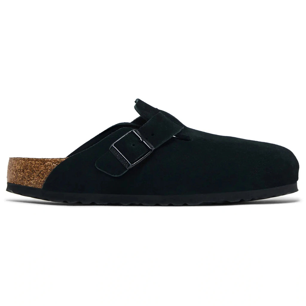 Birkenstock Boston Suede Black