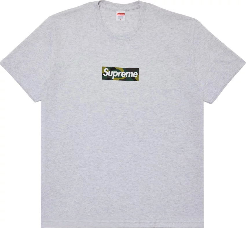 Supreme Box Logo Tee Ash Grey (FW23)