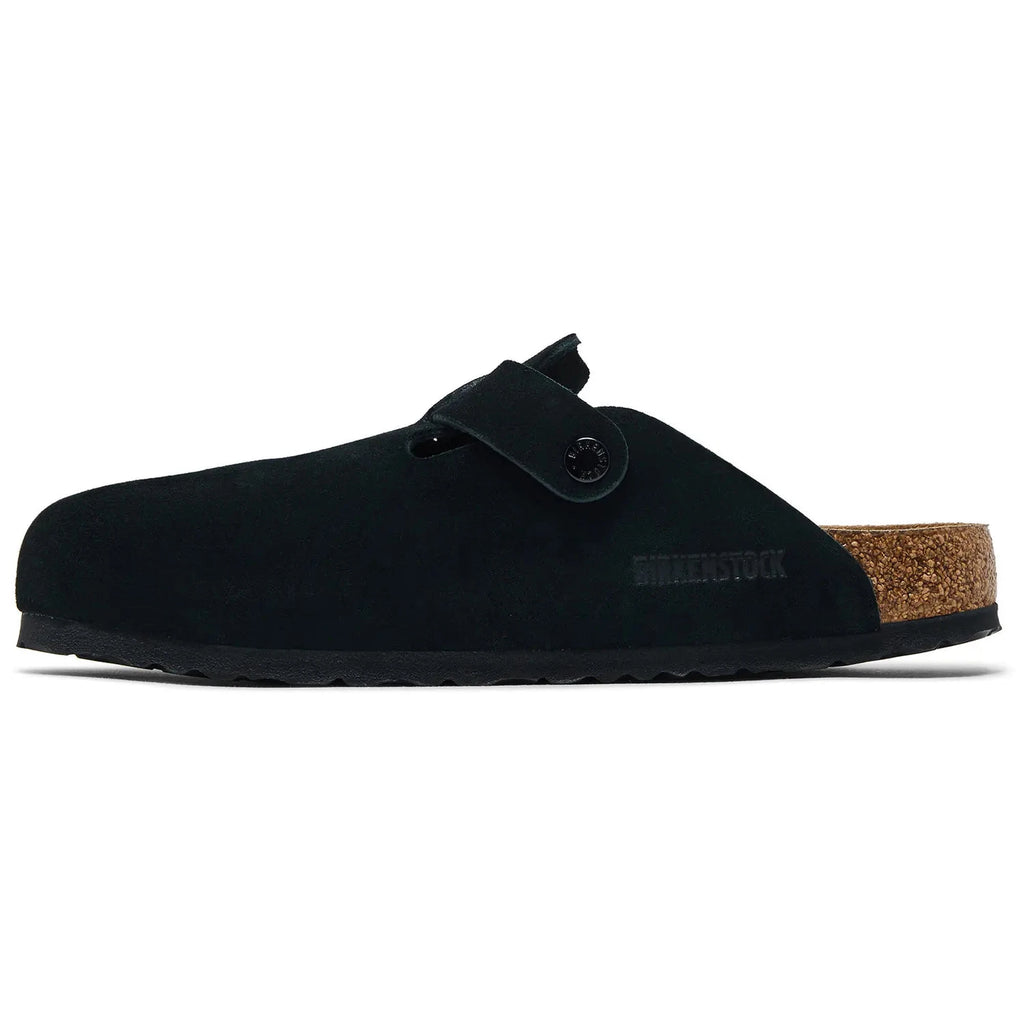 Birkenstock Boston Suede Black