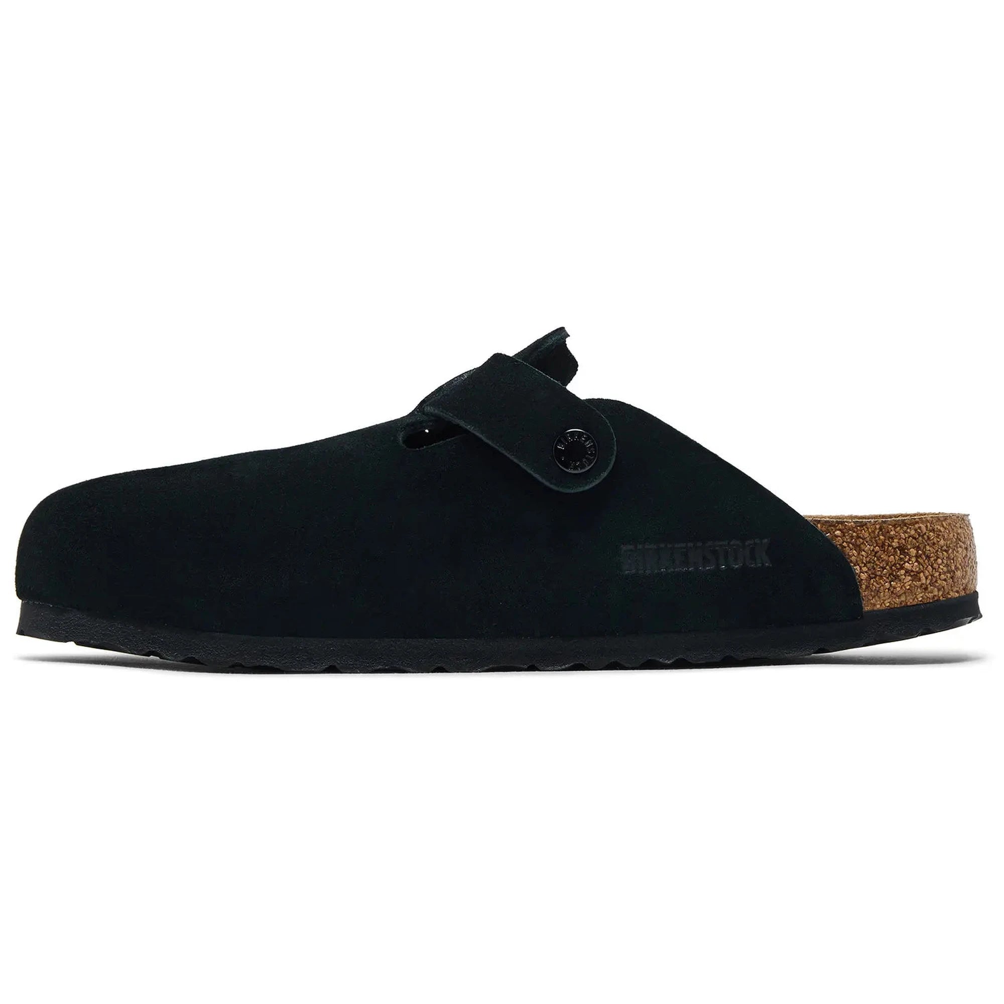 Birkenstock Boston Suede Black