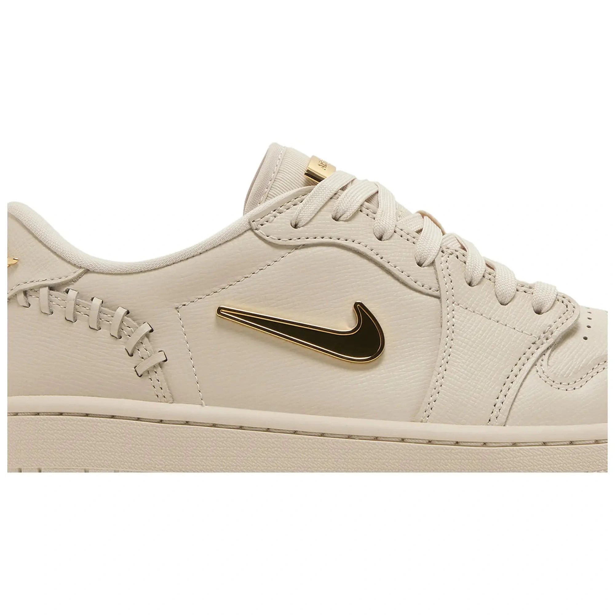 Jordan 1 Low W Method of Make Light Brown Metallic Gold