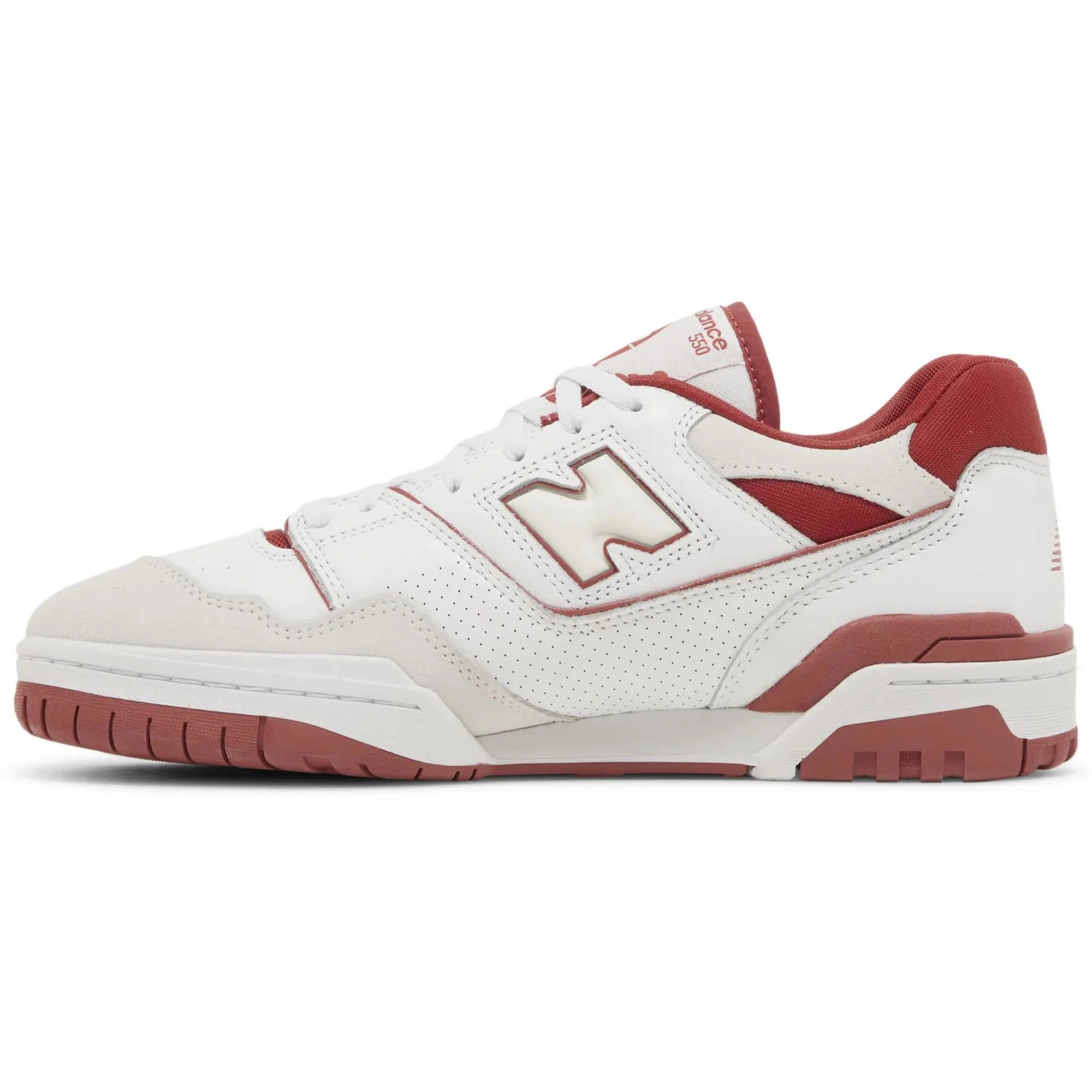 New Balance 550 White Terracotta Orange