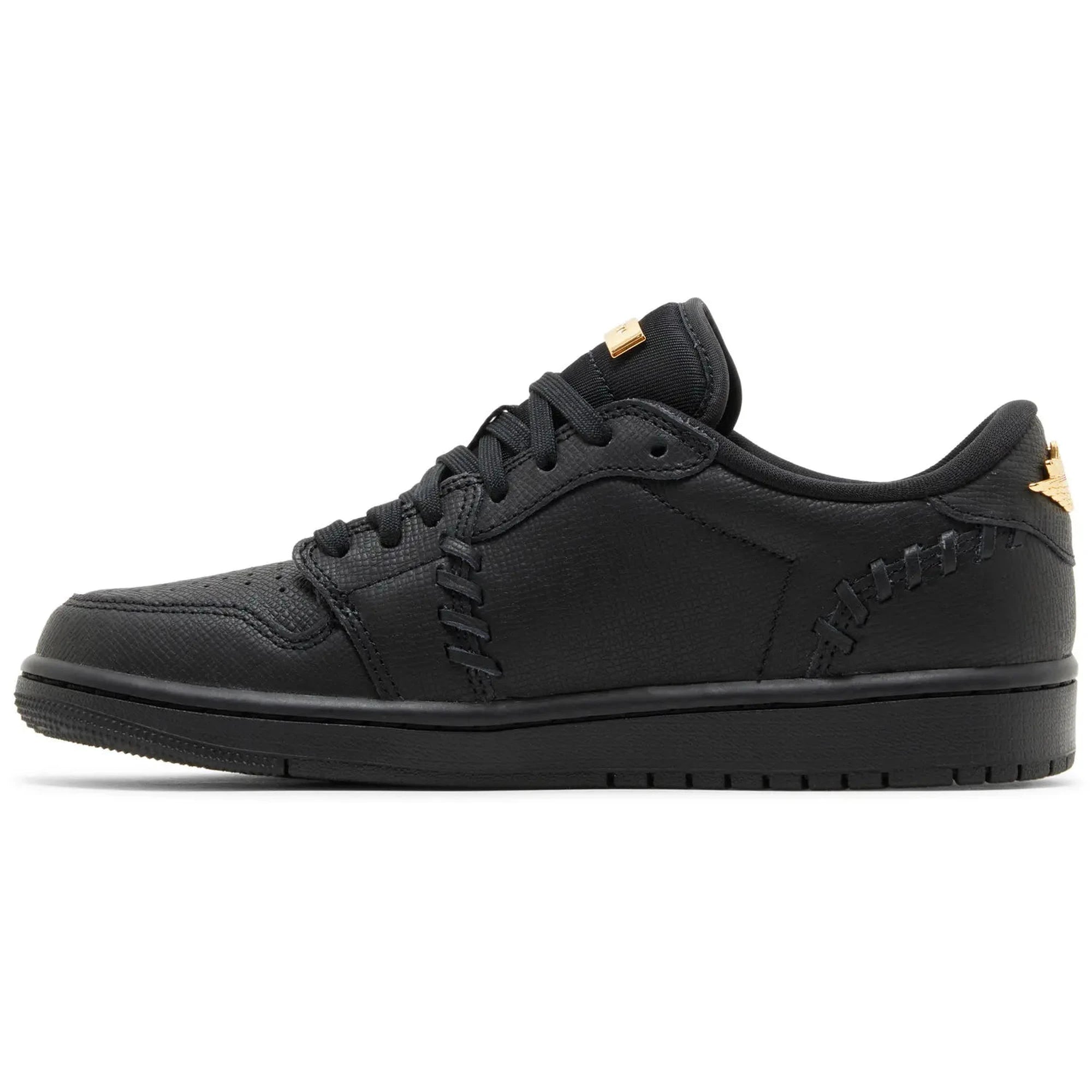 Jordan 1 Low W Method of Make Black Metallic Gold