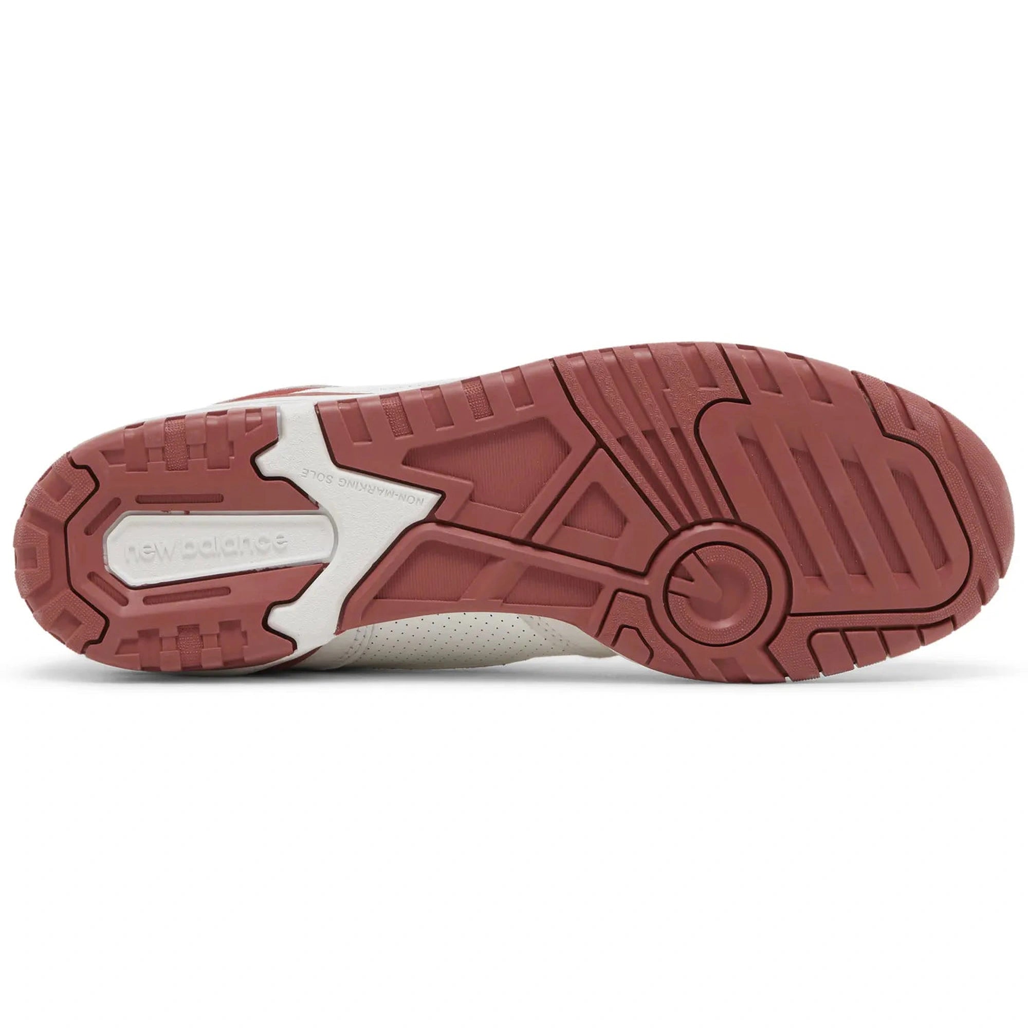 New Balance 550 White Terracotta Orange