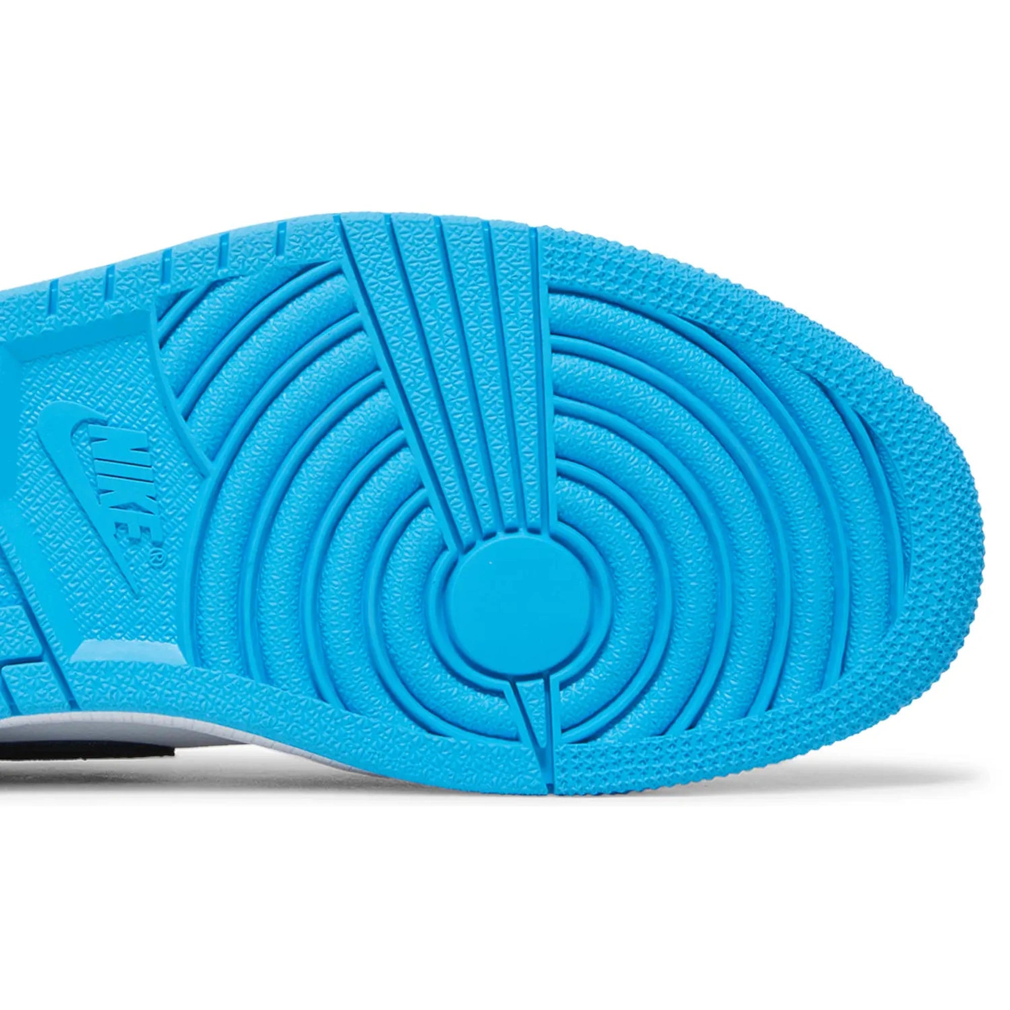 Jordan 1 Retro Low OG White Dark Powder Blue Black