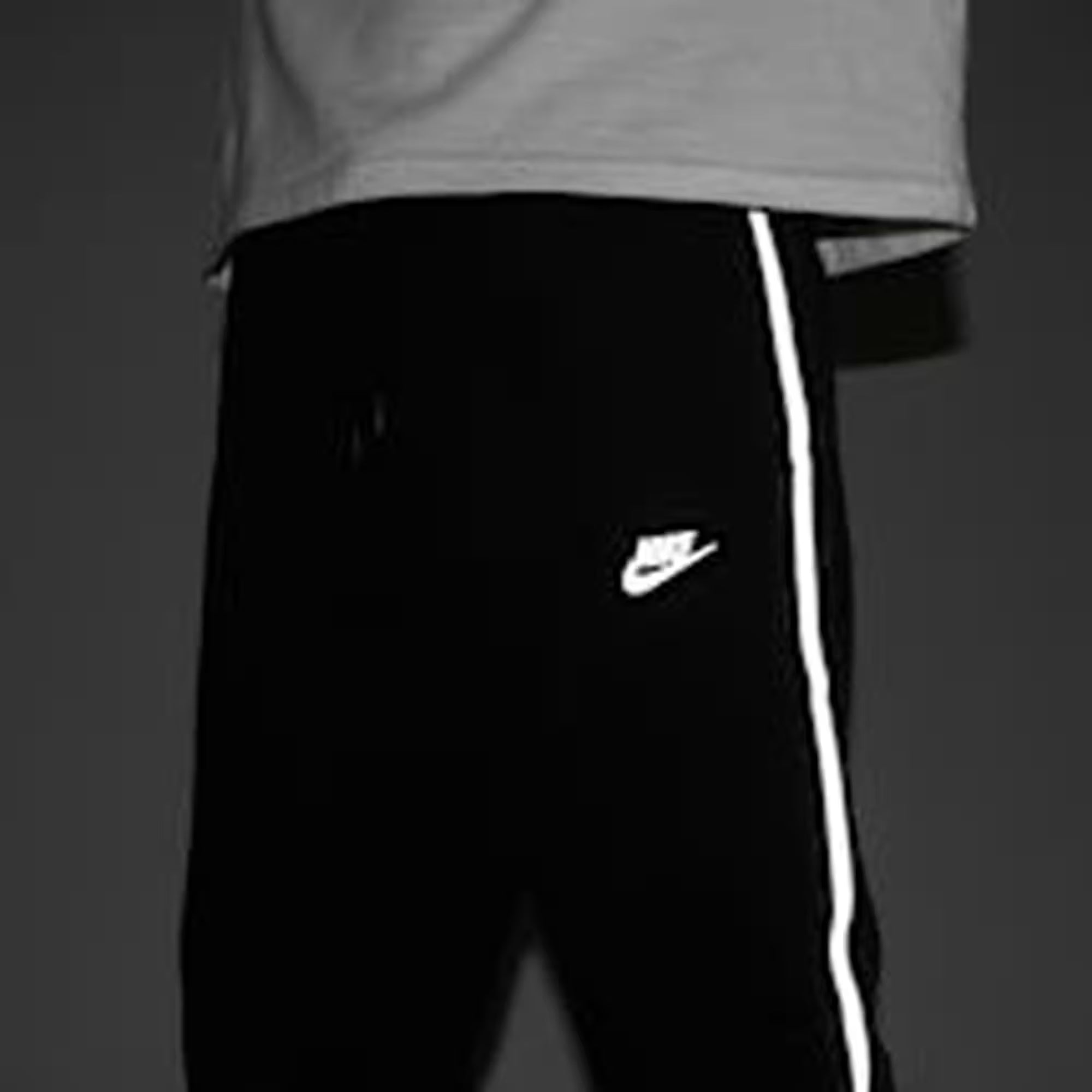 Nike Sportswear Tech Fleece Jogger Black Silver Reflective