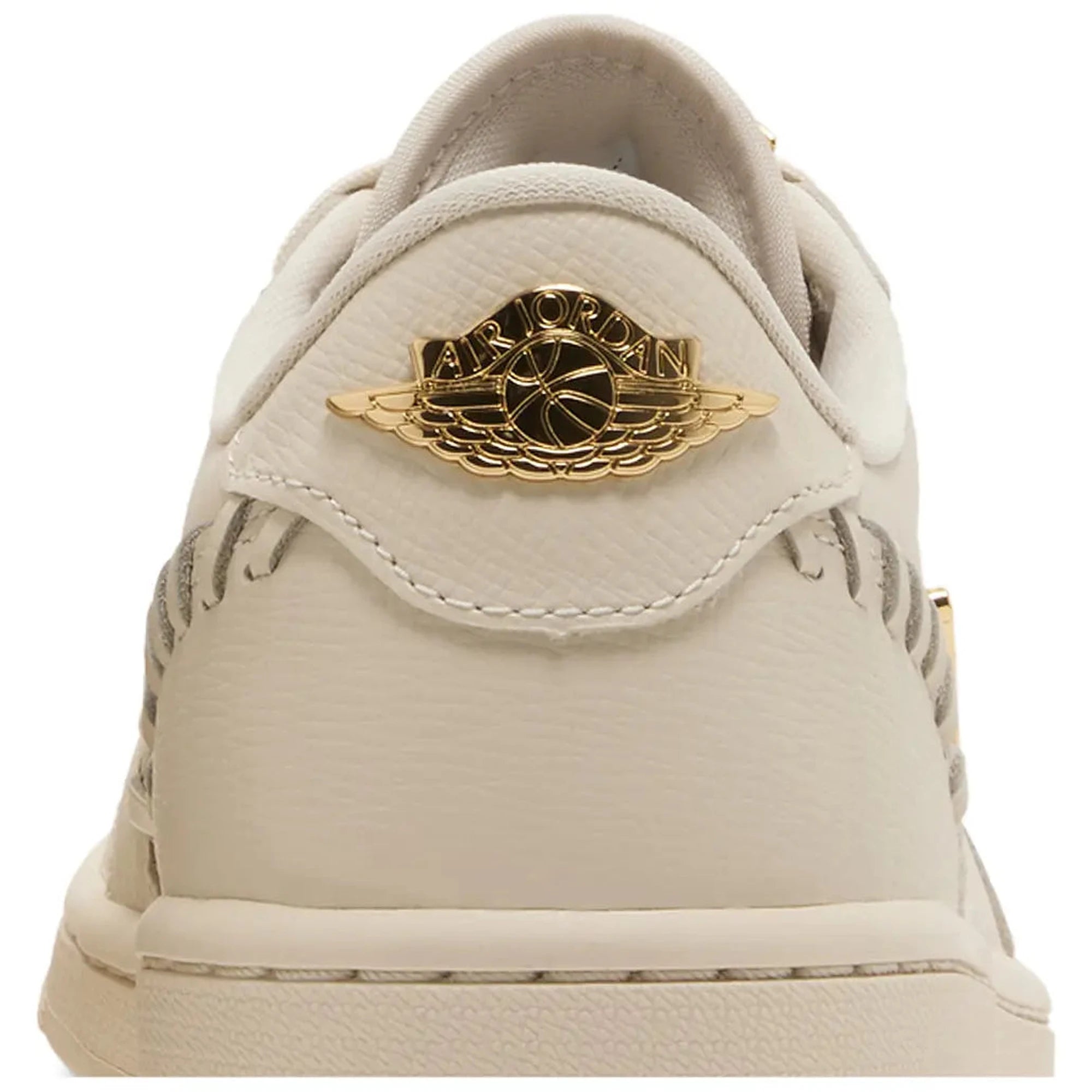 Jordan 1 Low W Method of Make Light Brown Metallic Gold