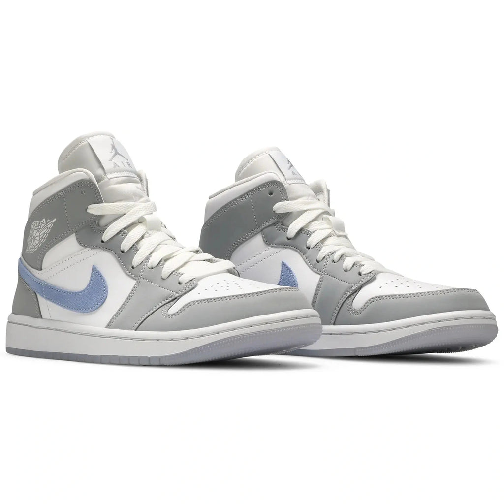 Jordan 1 Mid W Wolf Grey Aluminum