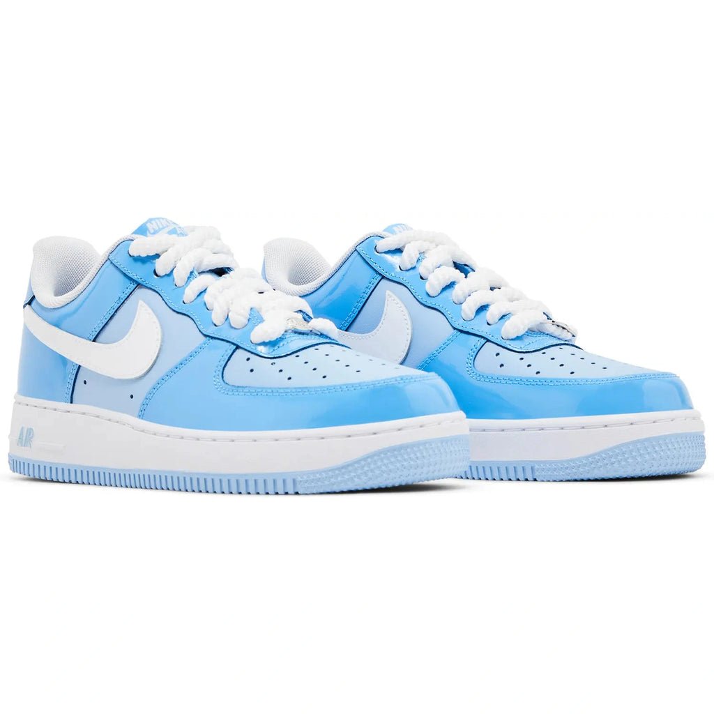 Nike Air Force 1 Low Psychic Blue White Patent