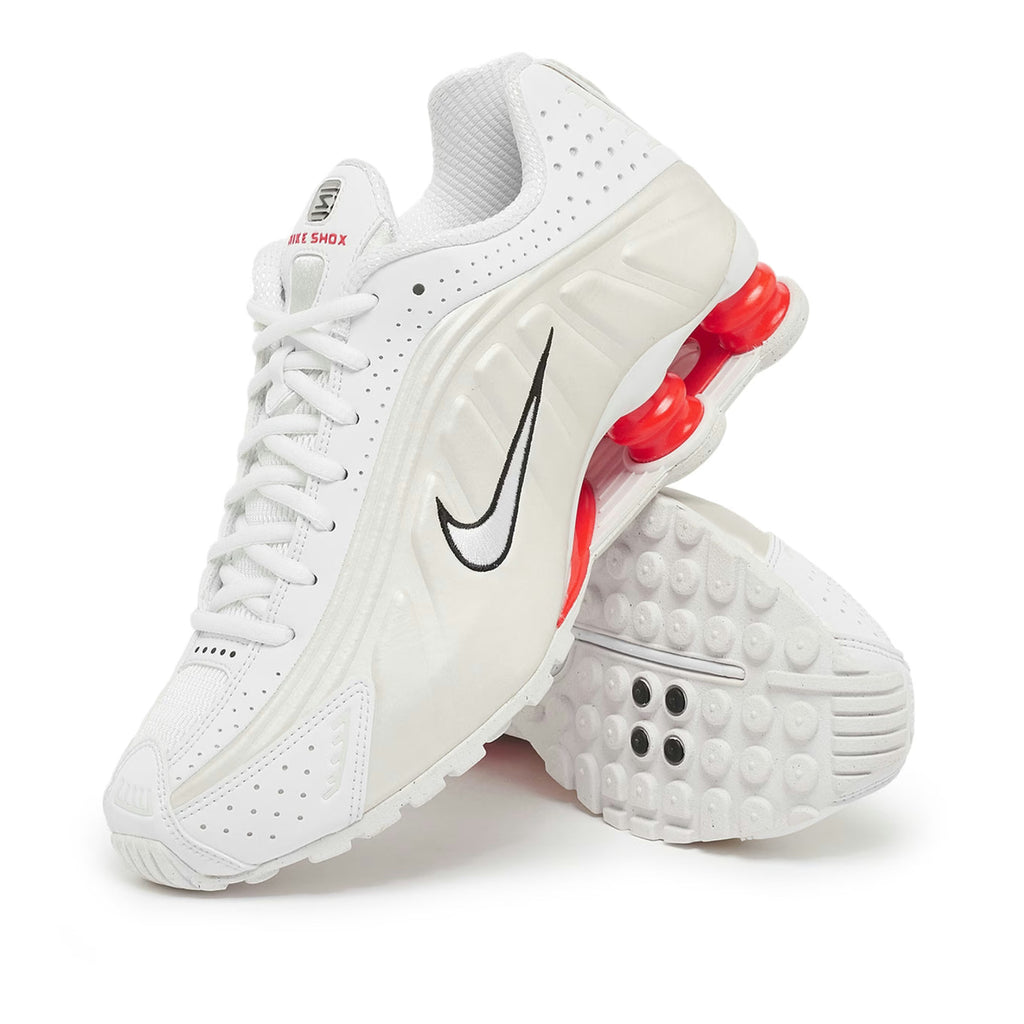 Nike Shox R4 GS White Phantom Red