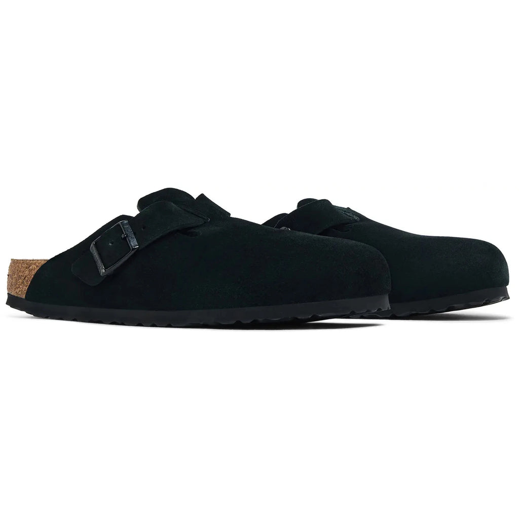 Birkenstock Boston Suede Black