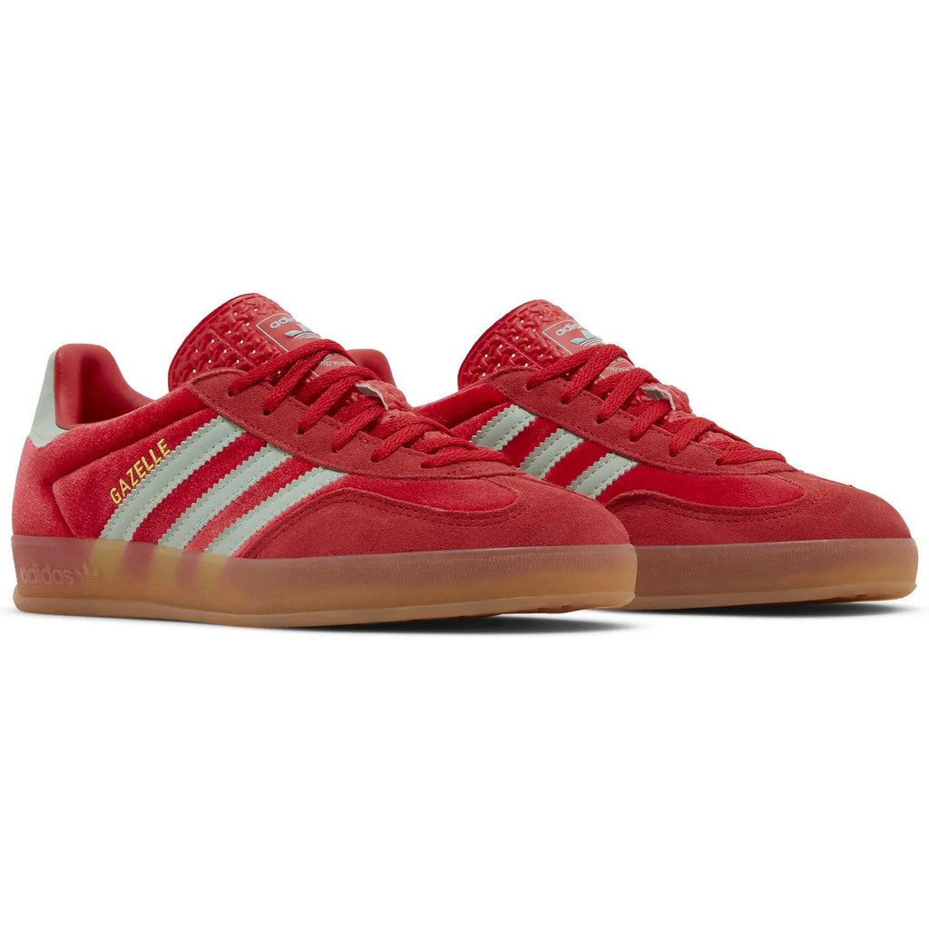Adidas Gazelle Indoor W Better Scarlet Hazy Green