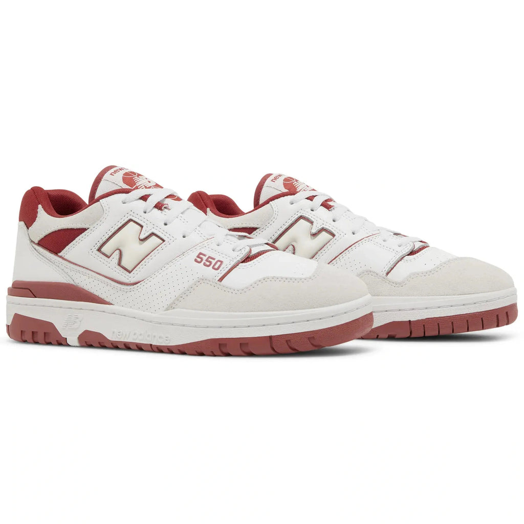 New Balance 550 White Terracotta Orange