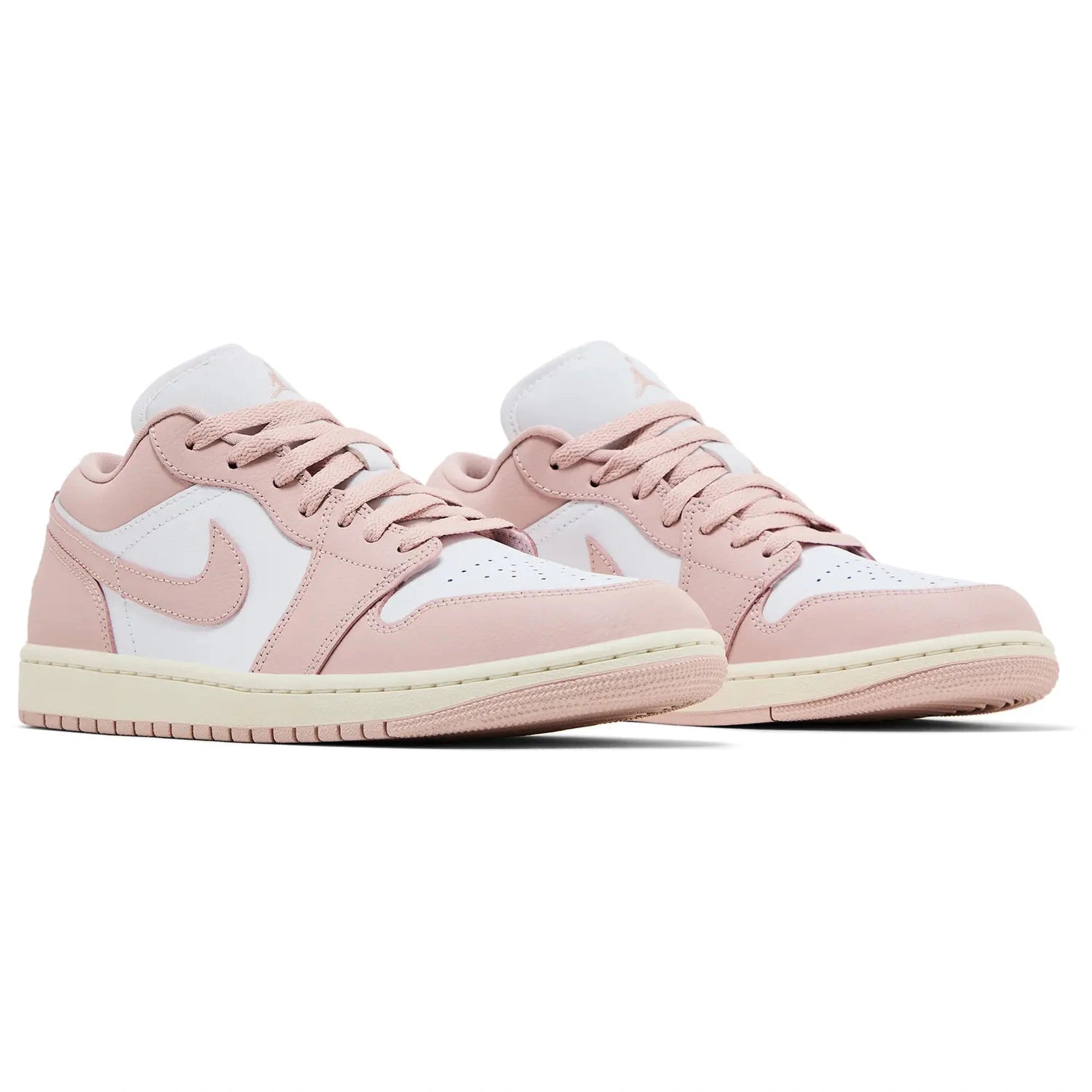 Jordan 1 Low W White Pink Oxford