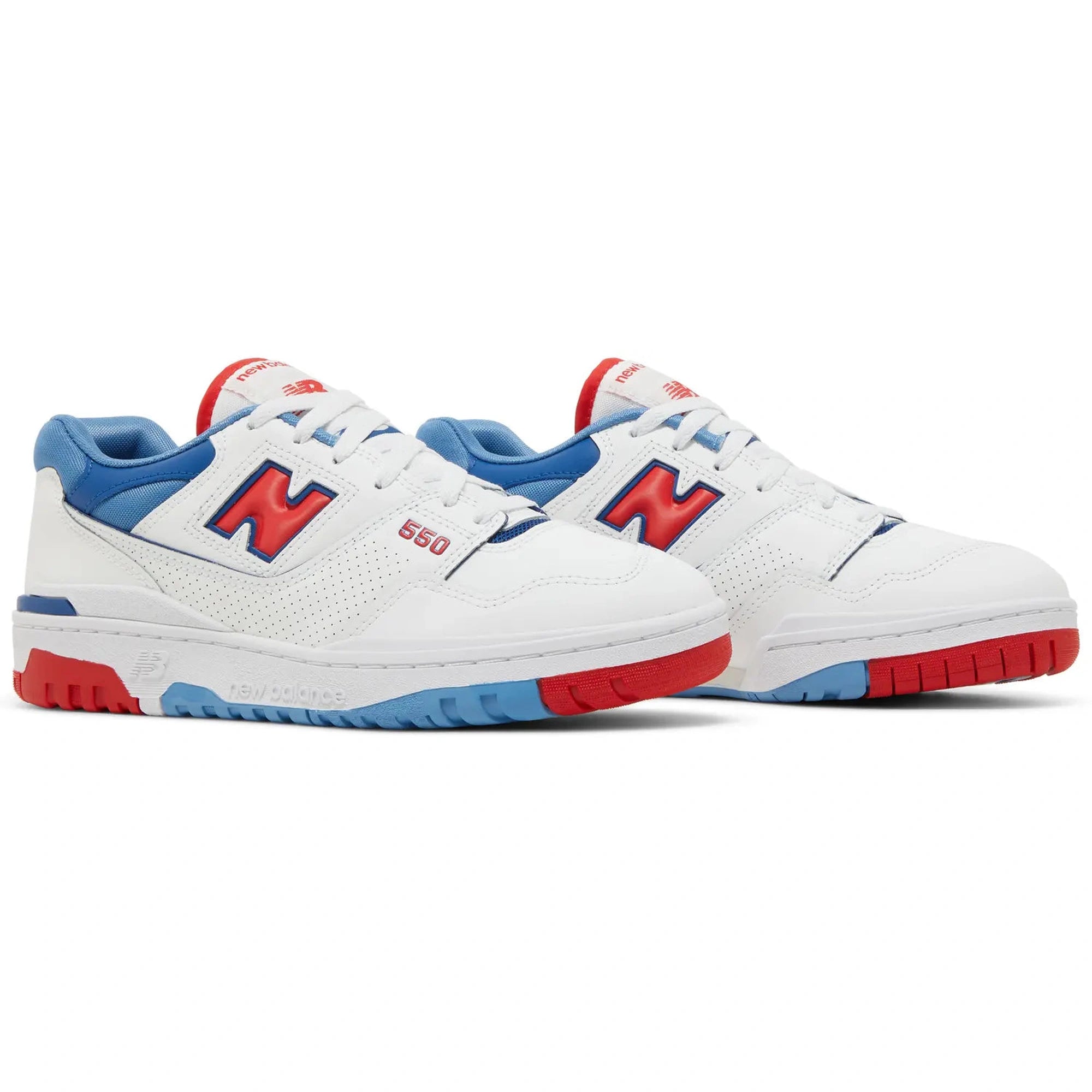 New Balance 550 White Red Blue