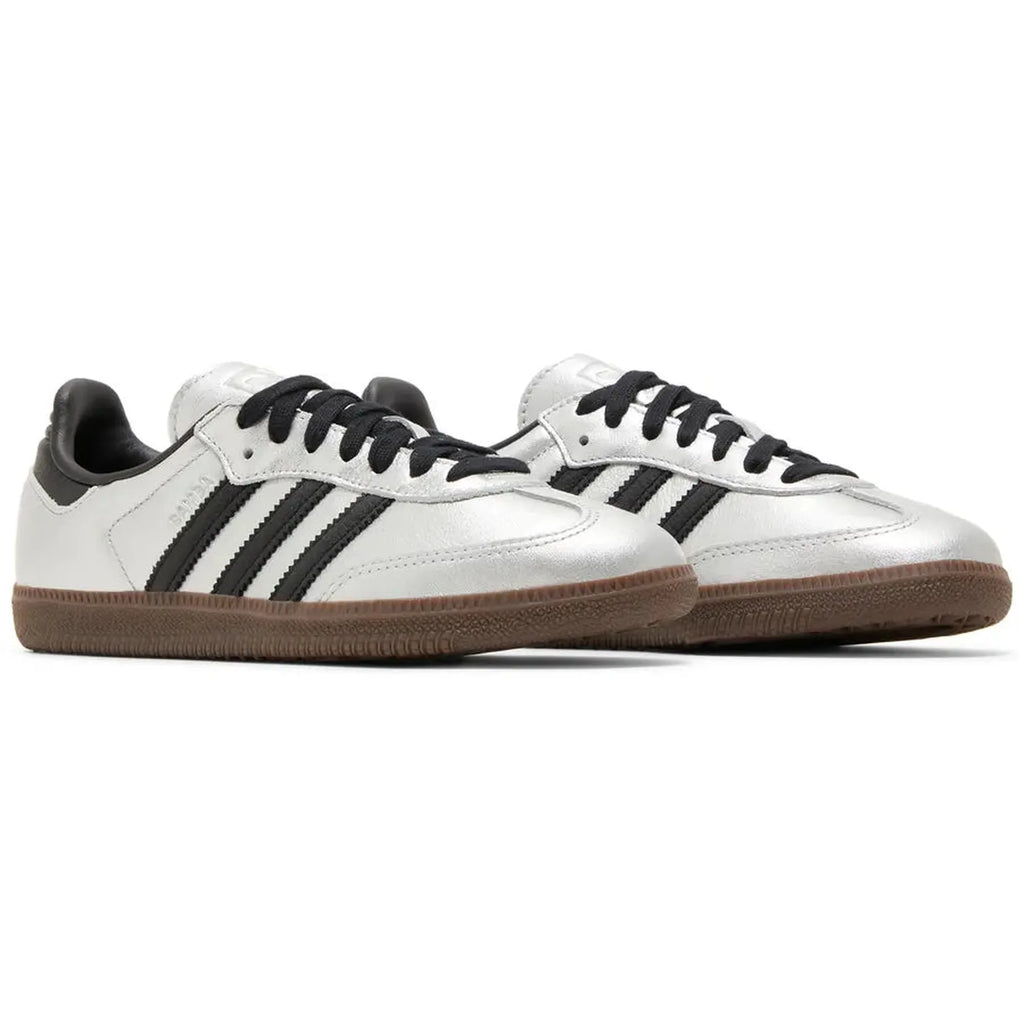 Adidas Samba OG W Silver Metallic Core Black